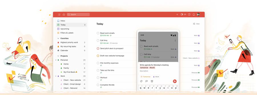 Todoist-Automatisierung mit E-Mail