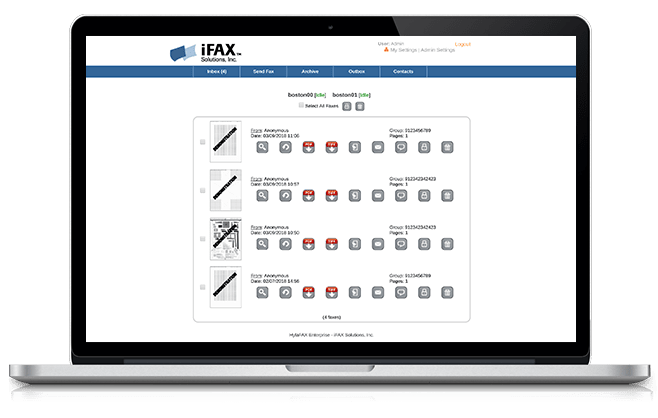 canon ifax setup