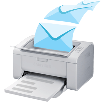 Actions to print emails