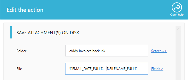 Backup wooCommerce invoices automatically